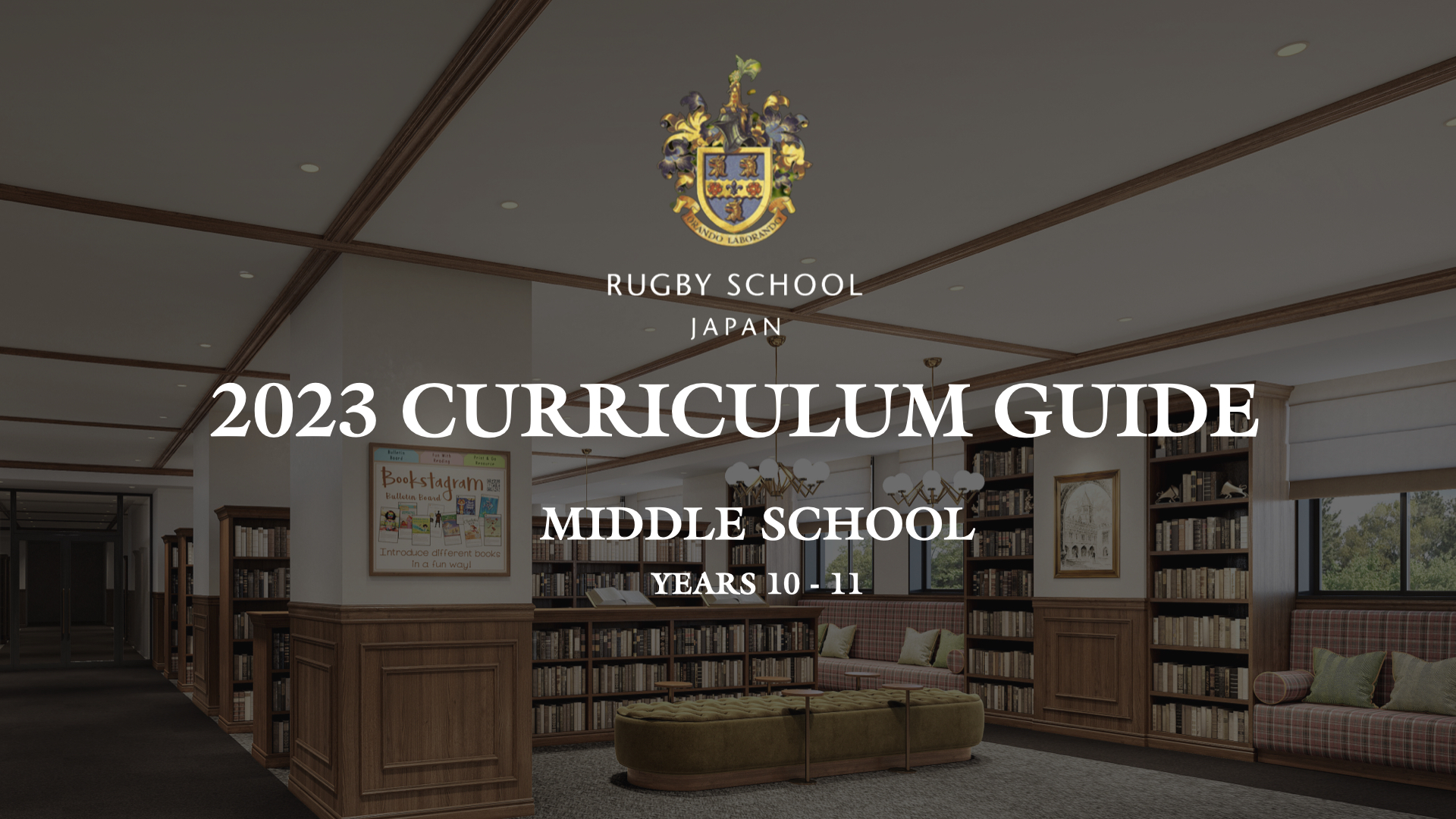 2023 CURRICULUM GUIDE FOR MIDDLE SCHOOL | YEARS 10-11